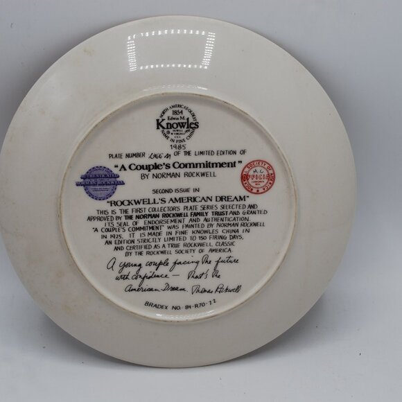 NORMAN ROCKWELL A COUPLE'S COMMITMENT - Picture 4 of 5